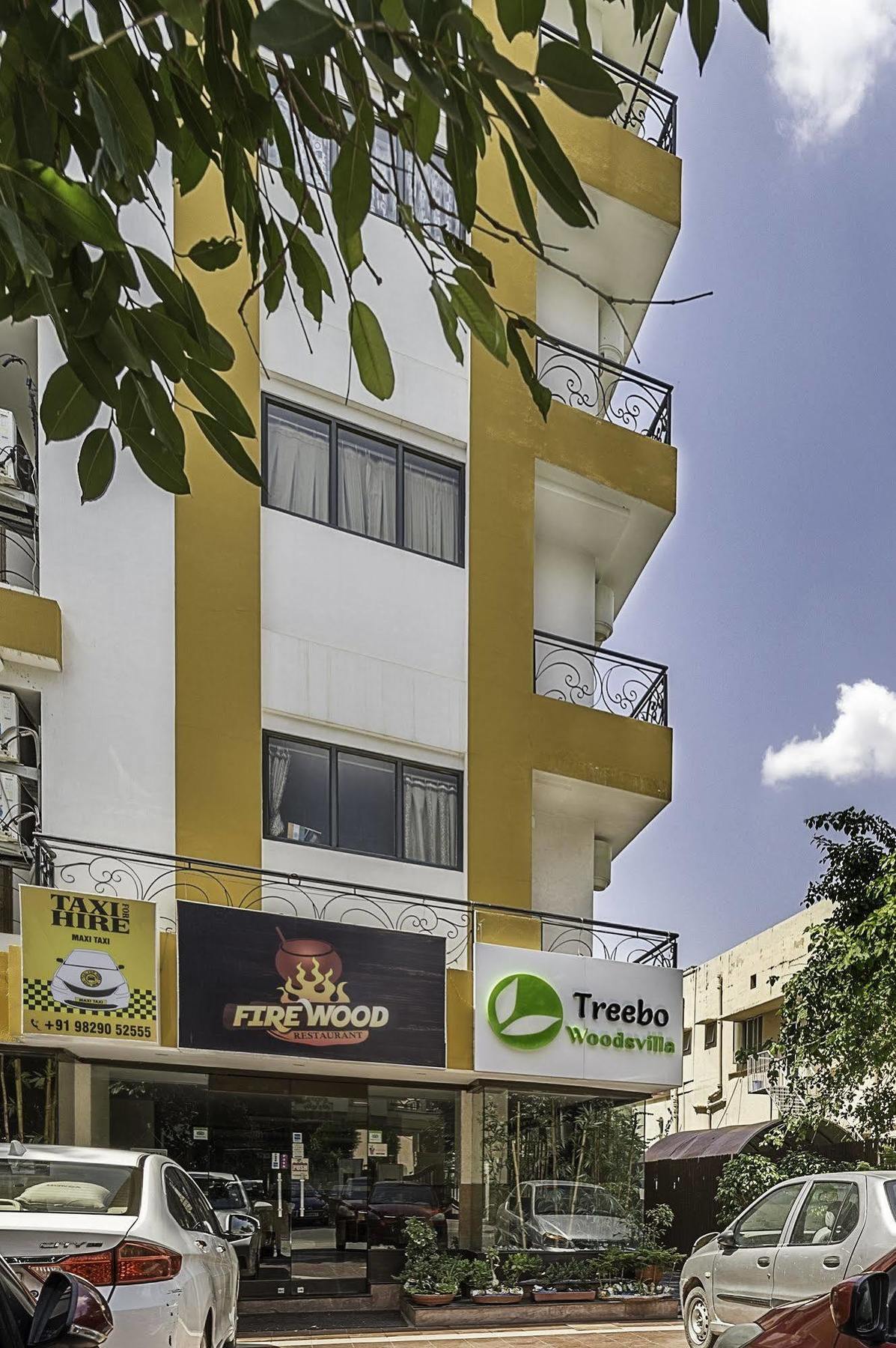 Treebo Trend Woodsvilla Suites Bapu Nagar Jaipur Exteriör bild